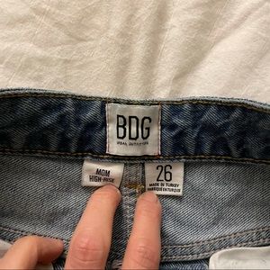 Urban Outfitter BDg Highrise mom jeans